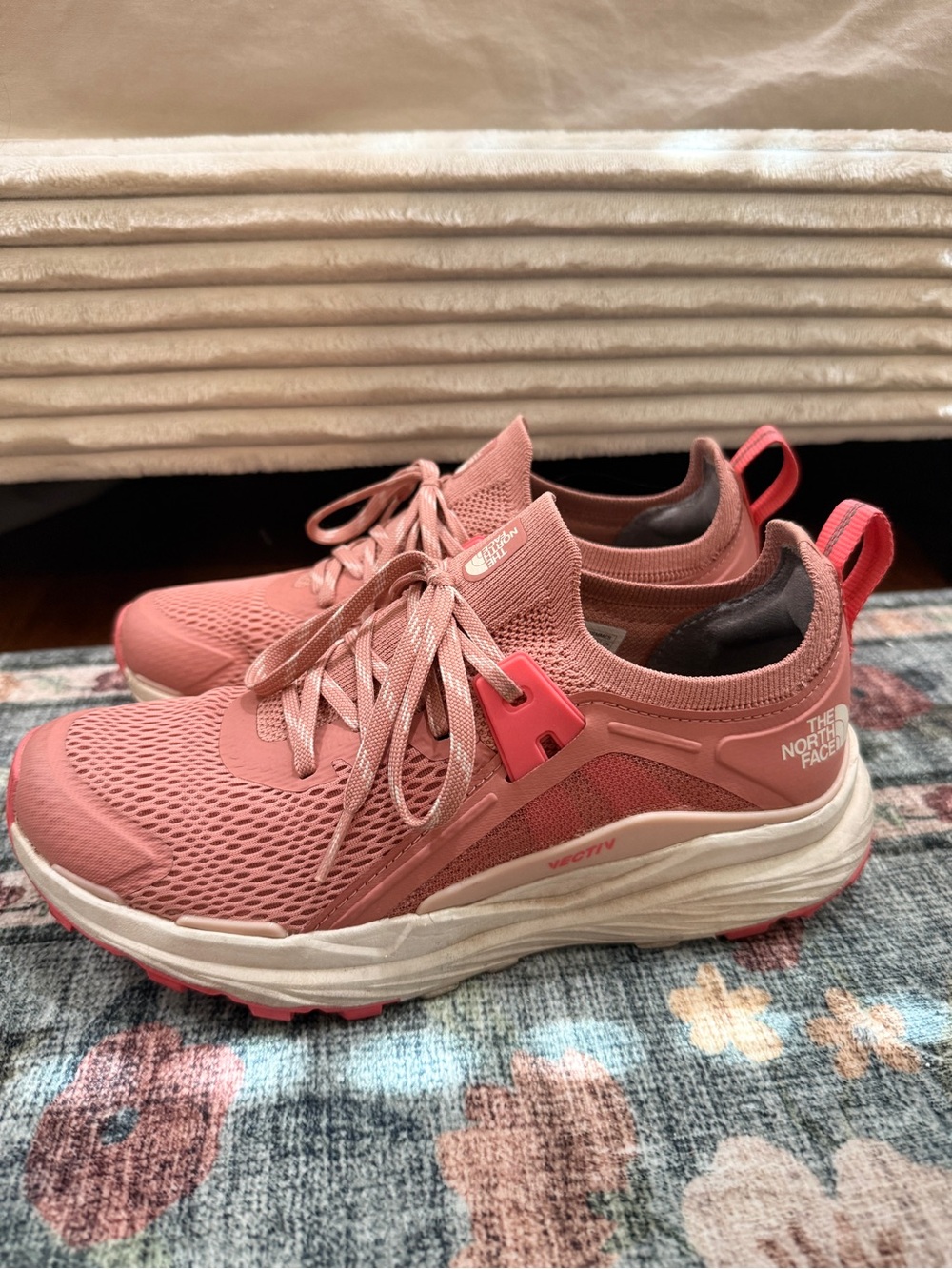 The North Face Women's Rose Pink Athletic Sneakers
